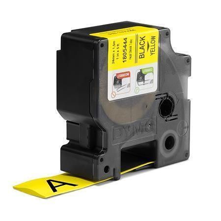 Páska "Rhino", žlutá-černá, 24 mm x 1,5 m, DYMO 1805444