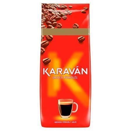 Káva "Caravan", pražená, zrnková, 1000 g, DOUWE EGBERTS 4090620