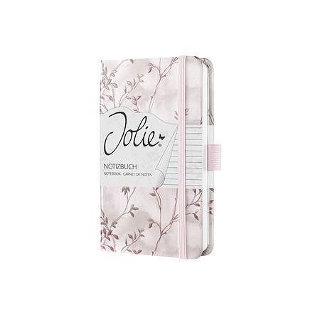 Exkluzivní zápisník “Jolie”, Red Romance, linkovaný, 95x150 mm, 174 listů, SIGEL