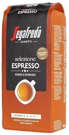 Káva zrnková, pražená, vakuově balené, 1 000 g, SEGAFREDO "Selezione Espresso"