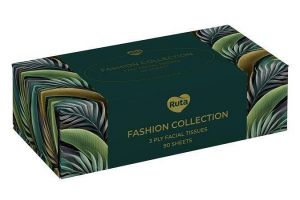Kosmetické ubrousky "Fashion Collection", 3-vrstvé, 90 ks, RUTA C1012