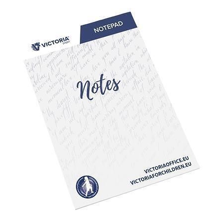 Poznámkový blok, A4, linkovaný, 50 stránek, VICTORIA