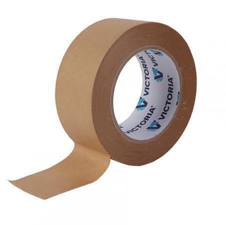 Balicí páska, hnědá, papír, 48 mm x 50 m, VICTORIA FACILITY