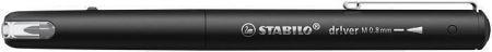 Fix "dr!ver", černá, 0,8 mm, STABILO 1089/46