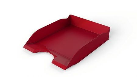Odkladač "Basic", červená, plast, DURABLE 1701674080