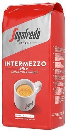 Káva zrnková, pražená, vakuově balené, 1000 g, SEGAFREDO "Intermezzo"