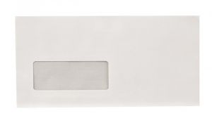 Obálka, LA4 DL, samolepicí s odtrhávacím pruhem, s okénkem vlevo, vnitřní potisk, VICTORIA