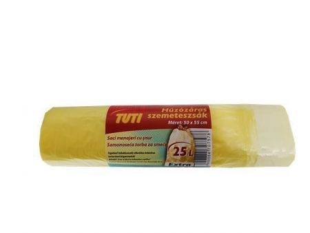 Pytle na odpadky "Tuti", zatahovací, 25l, 20 ks