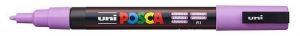 Dekorační popisovač "Posca PC-3M", levandulová, 0,9-1,3 mm, UNI