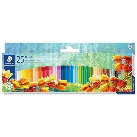 Olejové pastely "Noris Club", 25 barev, STAEDTLER