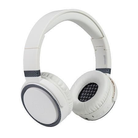 Sluchátka s mikrofonem "B-52", bílá, bezdrátová, Bluetooth, MAXELL