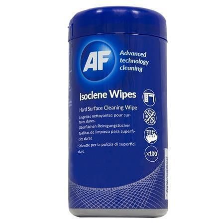 Impregnované čistící ubrousky, isopropyl, "Isoclene Wipes" AF, 100ks/bal.