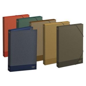 Desky na dokumenty "Kraft", mix barev, 40 mm, karton, A4, AMBAR 100203710010