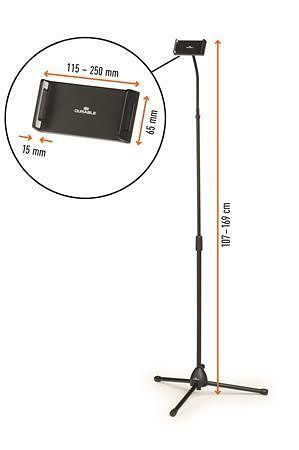 Držák na tablet "Twist floor", podlahový, DURABLE 894201