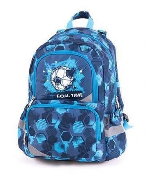 Batoh "Anatomic Football", modrá-fotbal, anatomický, PULSE 122311