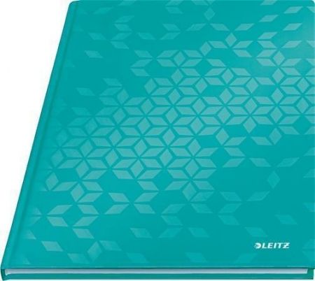 Zápisník "Wow", ledově modrá, linkovaný, A4, 80 listů, lesklá, LEITZ