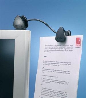 Držák dokumentů, na monitor, KENSINGTON "FlexClip"