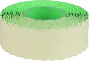 Cenové etikety, 22x12 mm, fluorescentní zelené