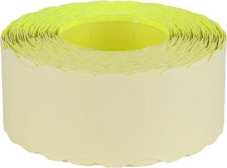 Cenové etikety, 25x16 mm, fluorescentní žluté
