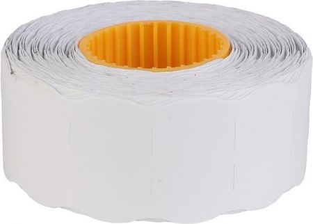 Cenové etikety, 25x16 mm, bílé