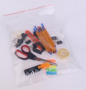 Sáček se zavíráním, 30x40 cm, průhledný