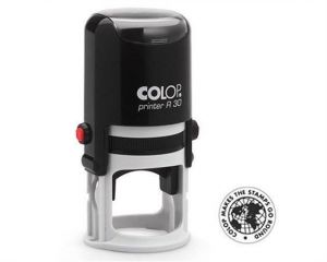 Razítko kulaté, COLOP "Printer R30", černý polštářek