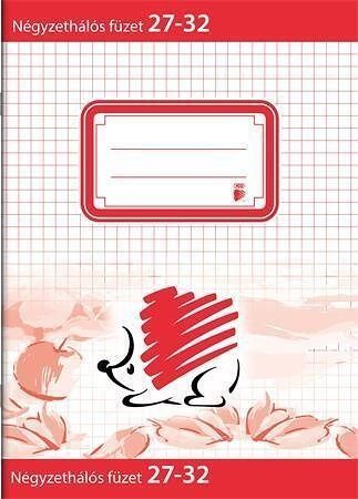 Sešit "27-32", čtverečkovaný, A5, 32 listů, ICO