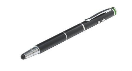 Dotykové pero "Stylus", černá, pro dotykové obrazovky, 4 v 1, LEITZ