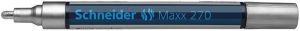 Permanentní lakový popisovač "Maxx 270", stříbrná, 1-3mm, SCHNEIDER