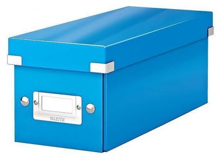 Krabice na CD "Click&amp;Store", tmavě modrá, LEITZ
