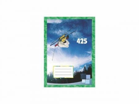 Školní sešit 425, A4 čtverečkovaný, 20 listů