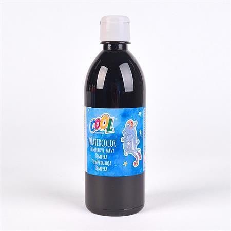 Temperová barva, černá, 500 ml, COOL BY VICTORIA 