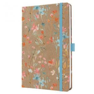 Diář "Jolie", Green Floral Serenity, A5, týdenní, 2026, tvrdé desky, SIGEL J6807