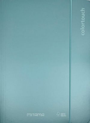 Desky s gumičkou "Color Touch", sv.zelená, MITAMA 62030-90273