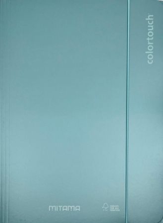 Desky s gumičkou "Color Touch", sv.zelená, MITAMA 62030-90273