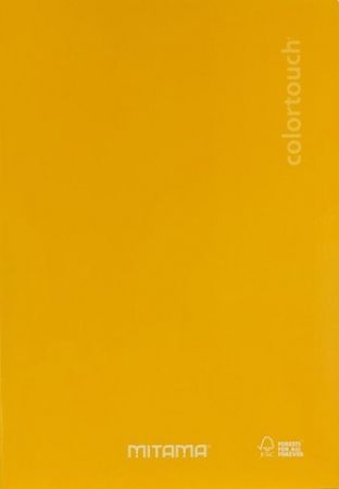 Sešit "Color Touch", A4+, linkovaný, 40+2 listů, žlutá, MITAMA 62012-90250