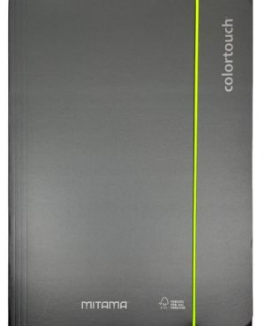 Desky s gumičkou "Color Touch", černá, MITAMA 62030-90271