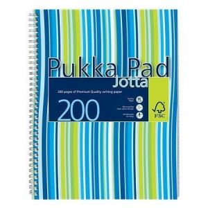 Blok "Jotta", mix barev, linkovaný, drátěná kroužková vazba, A4, 100 listů, PUKKA PAD