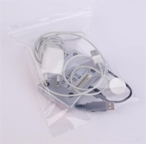 Sáček se zavíráním, 12 x18 cm, průhledný