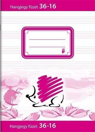 Notový sešit "36-16", A5, 32 listů, ICO
