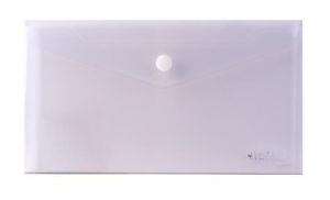 Spisové desky s drukem, transparentní, DL, PP, VICTORIA