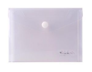 Spisové desky s drukem, transparentní, A6, PP, VICTORIA