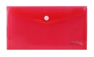 Spisové desky s drukem, červená, DL, PP, VICTORIA