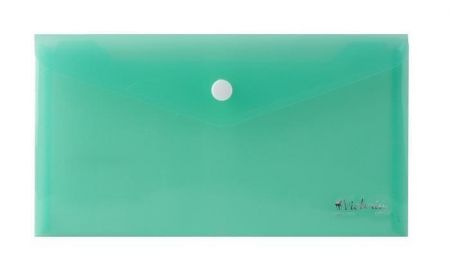 Spisové desky s drukem, zelená, DL, PP, VICTORIA