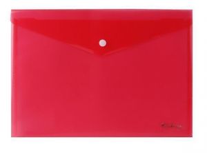Spisové desky s drukem, červená, A4, PP, VICTORIA