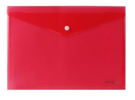 Spisové desky s drukem, červená, A4, PP, VICTORIA