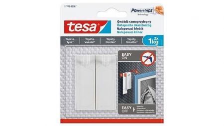 Nalepovací hřebík "Powerstrips® 77773", na tapety, omítku, TESA