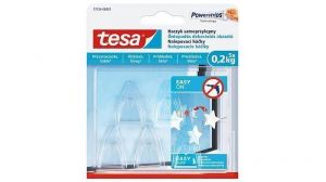 Lepicí háčky "Powerstrips® 77734", transparentní, TESA