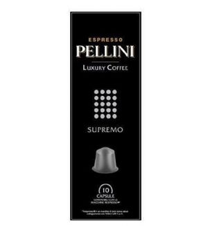 Kávové kapsle "Supremo", 10ks, PELLINI, do kávovarů Nespresso®