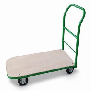 Ruční přepravní vozík, 200 kg, zeleno-šedý
